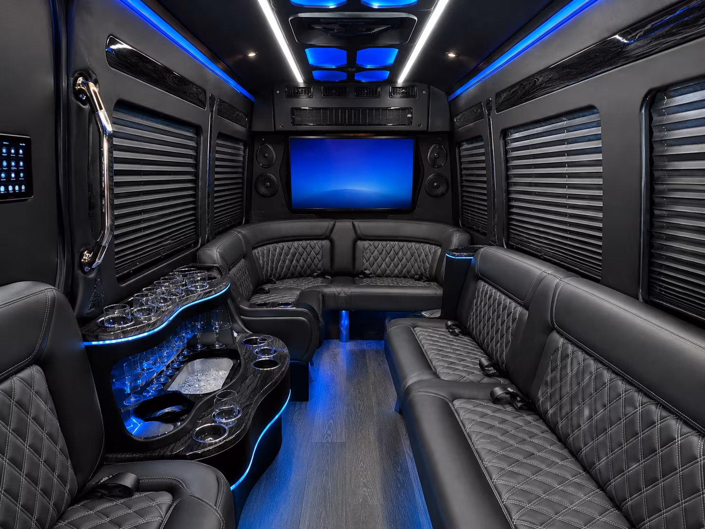 corporate hospitality buses for spring training at surprise stadium