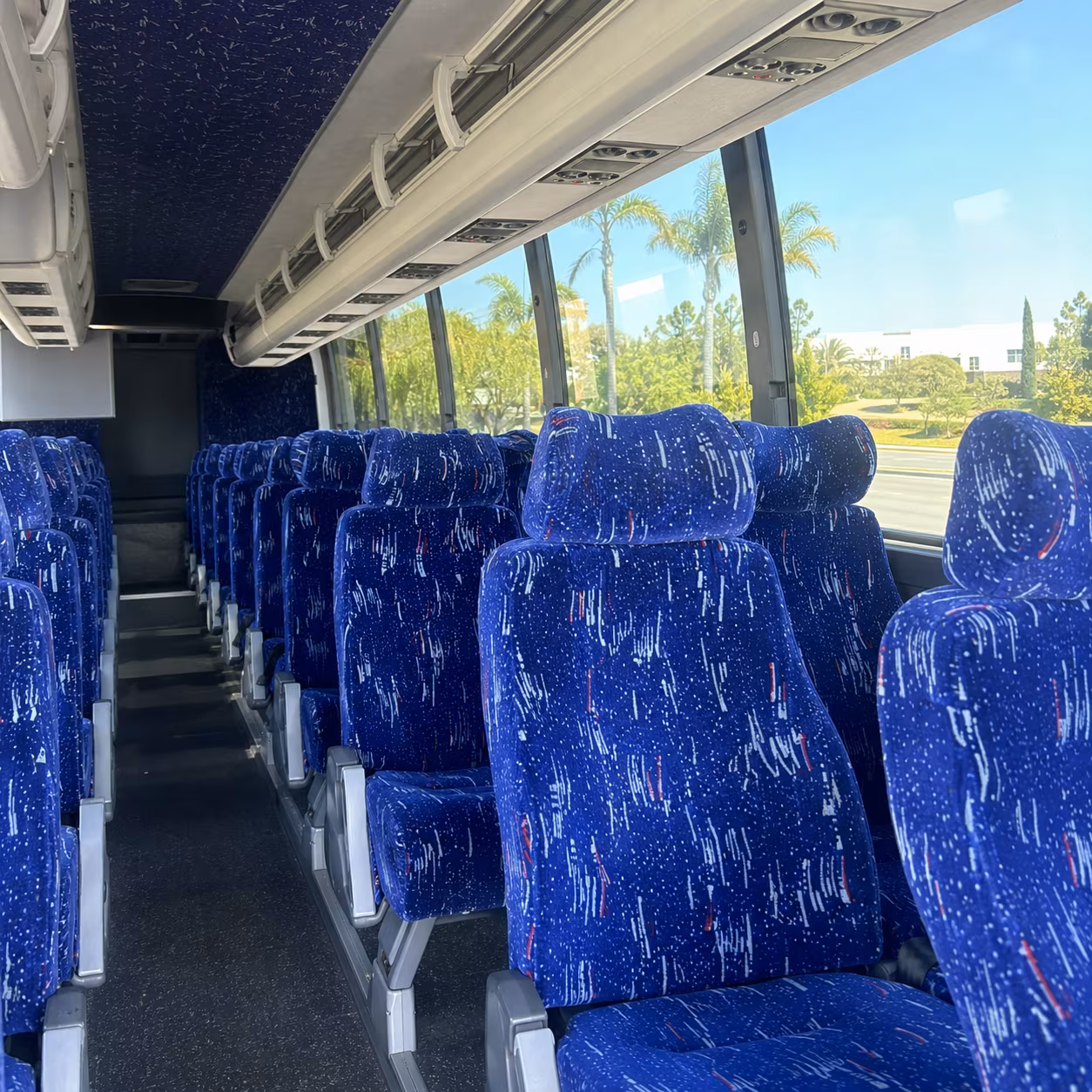 surprise corporate event transportation onboard seating