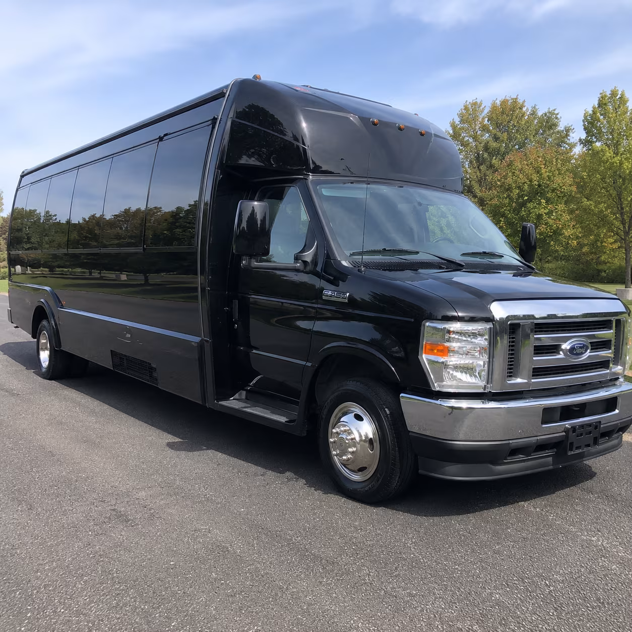 surprise party bus booking step 1