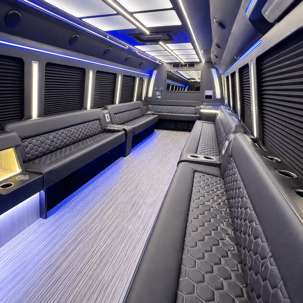westgate entertainment district dinner party bus rental